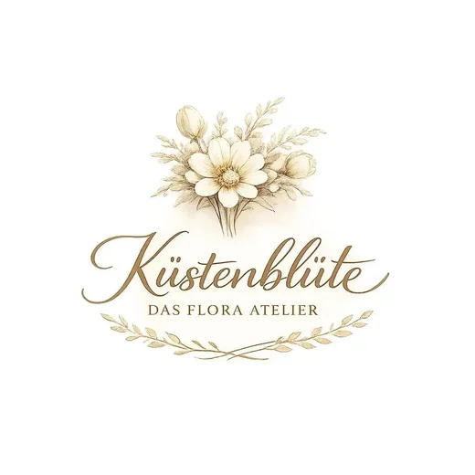 Logo Küstenblüte, das Flora Atelier